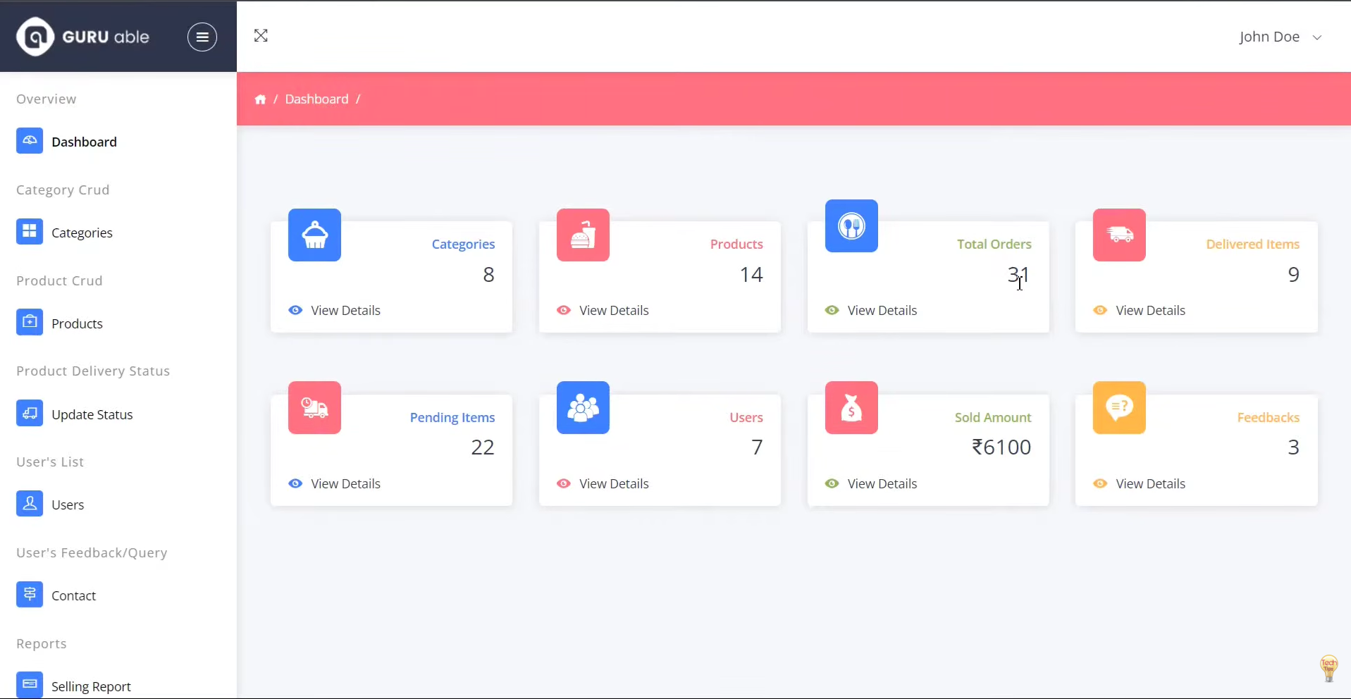 Foodie — real website screenshot